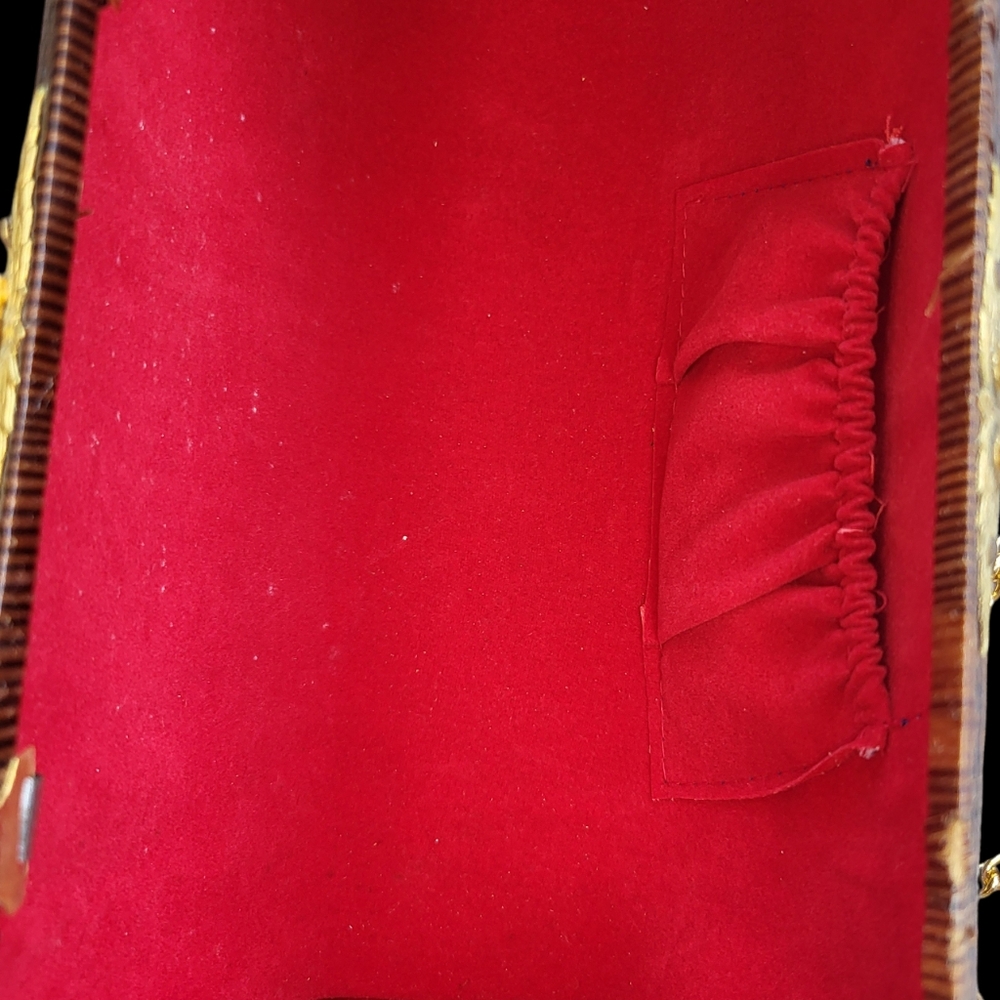SOLD ON EBAY Vintage Thai Rattan Basket Bag - Picture 8 of 11